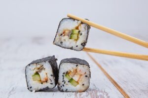 z czym jeść sushi